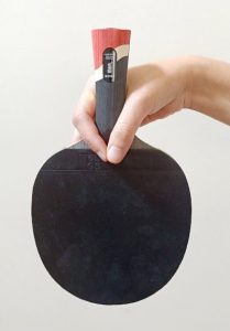 Penhold ping pong paddle grip