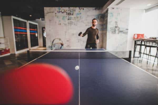 Table tennis is a safe game that abides by social distancing